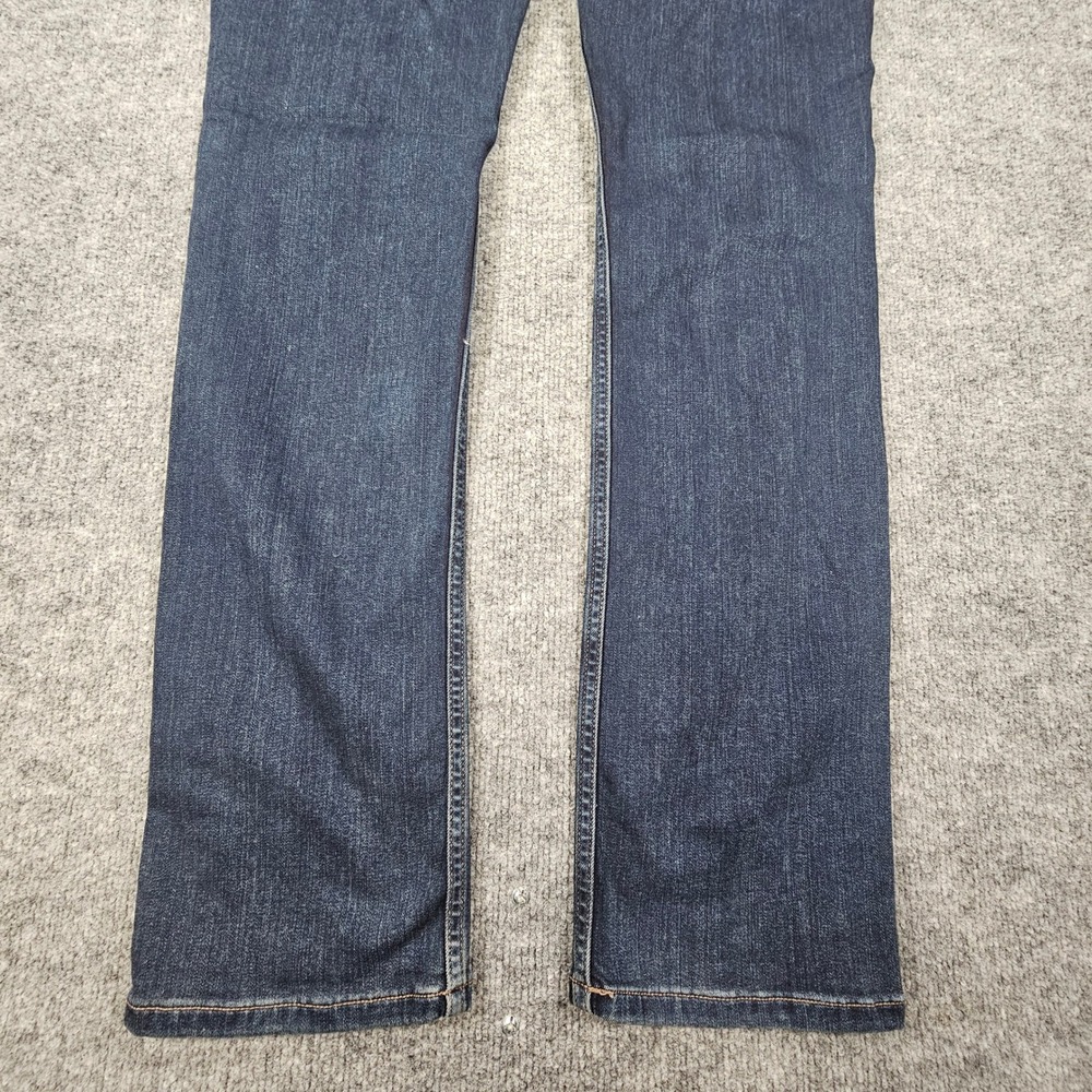 PAIGE Federal Transcend Slim Straight Jeans Mens 32 Cellar Dark Wash Blue - Picture 10 of 13